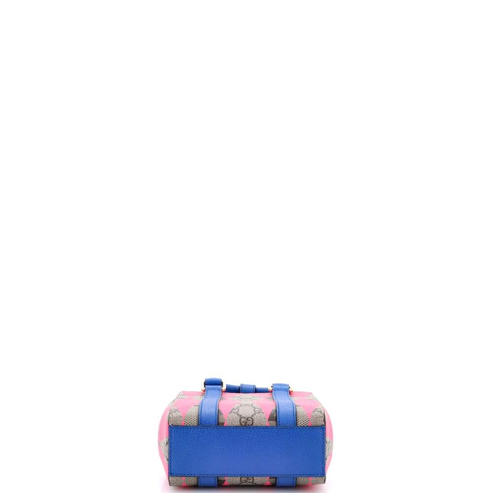 Gucci Convertible Open Tote Rhombus Gg #254174G87B - Picture 4 of 8